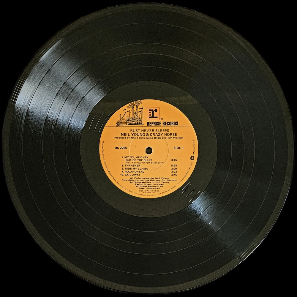 Neil Young & Crazy Horse - Rust Never Sleeps 1979 Vinyl - Picture 3 of 5